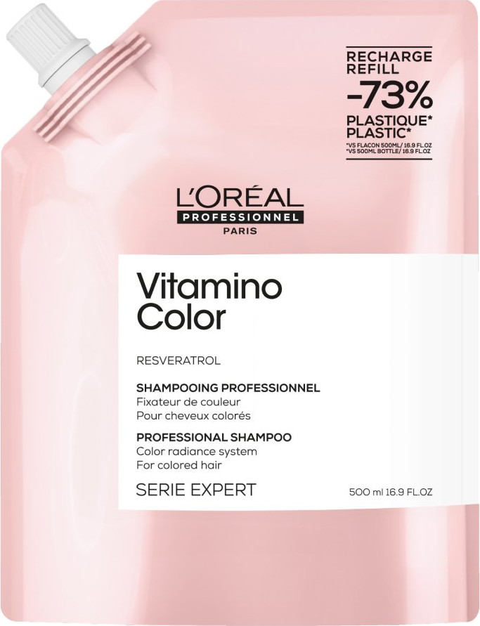  Loreal Vitamino Color Shampoo Recharge 500 ml 