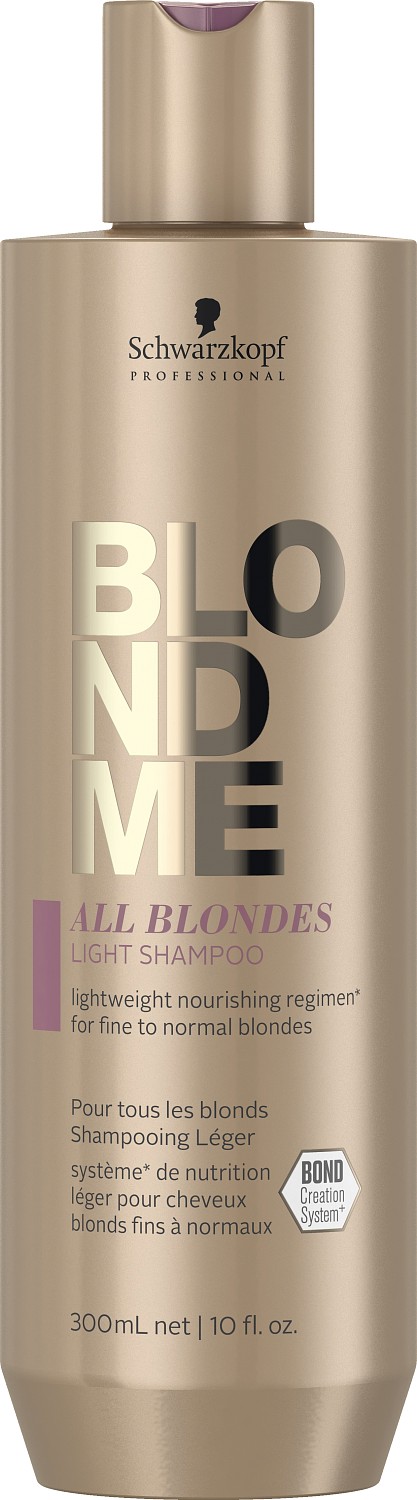  Schwarzkopf Shampoing BlondMe All Blondes Light 300 ml 