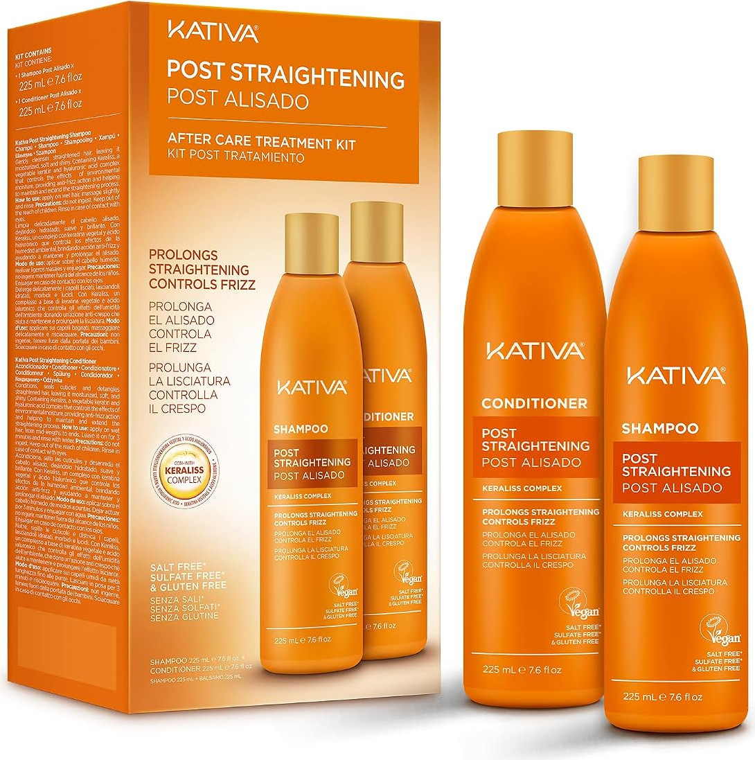  Kativa Post Straightening Keratin Set de 2 
