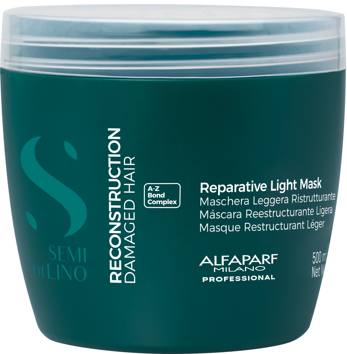  Alfaparf Milano Semi di Lino Reconstruction Reparative Light Mask 500 ml 