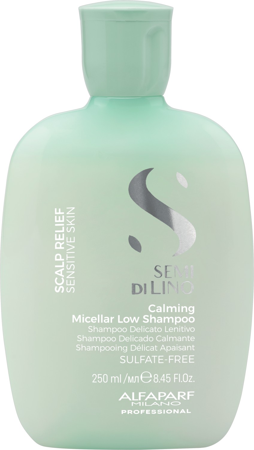  Alfaparf Milano Semi di Lino Scalp Relief Calming Micellar Low Shampoo 250 ml 