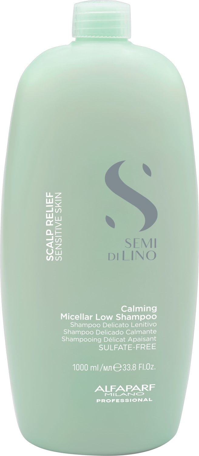  Alfaparf Milano Semi di Lino Scalp Relief Calming Micellar Low Shampoo 1000 ml 