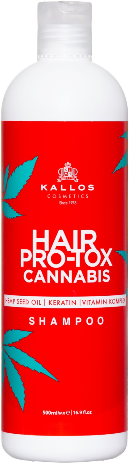  Kallos Hair Pro-Tox Cannabis Shampoo 500 ml 