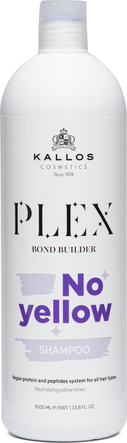  Kallos Plex No Yellow Shampoo 1000 ml 
