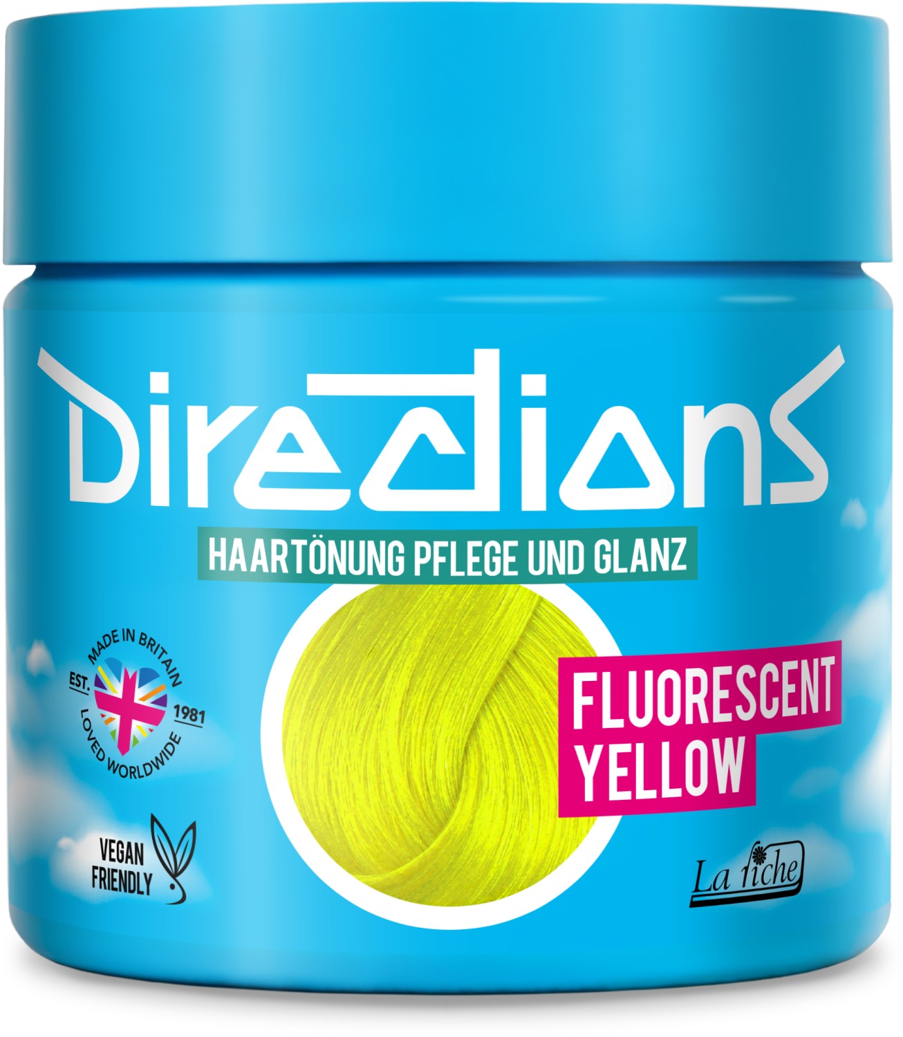  Directions Jaune Fluorescent 