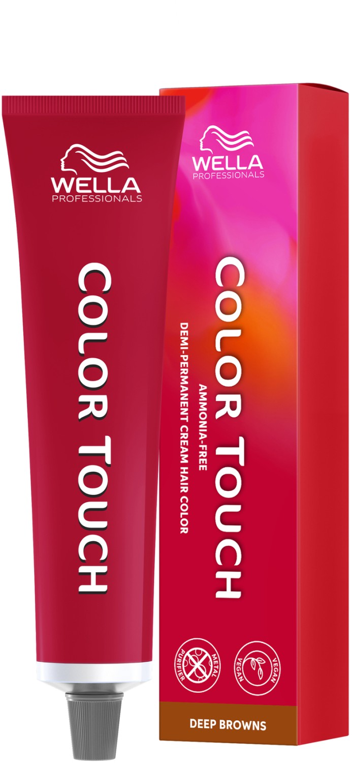  Wella Color Touch Deep Browns 6/71 Blond Fonc&eacute; Marron Cendr&eacute; 