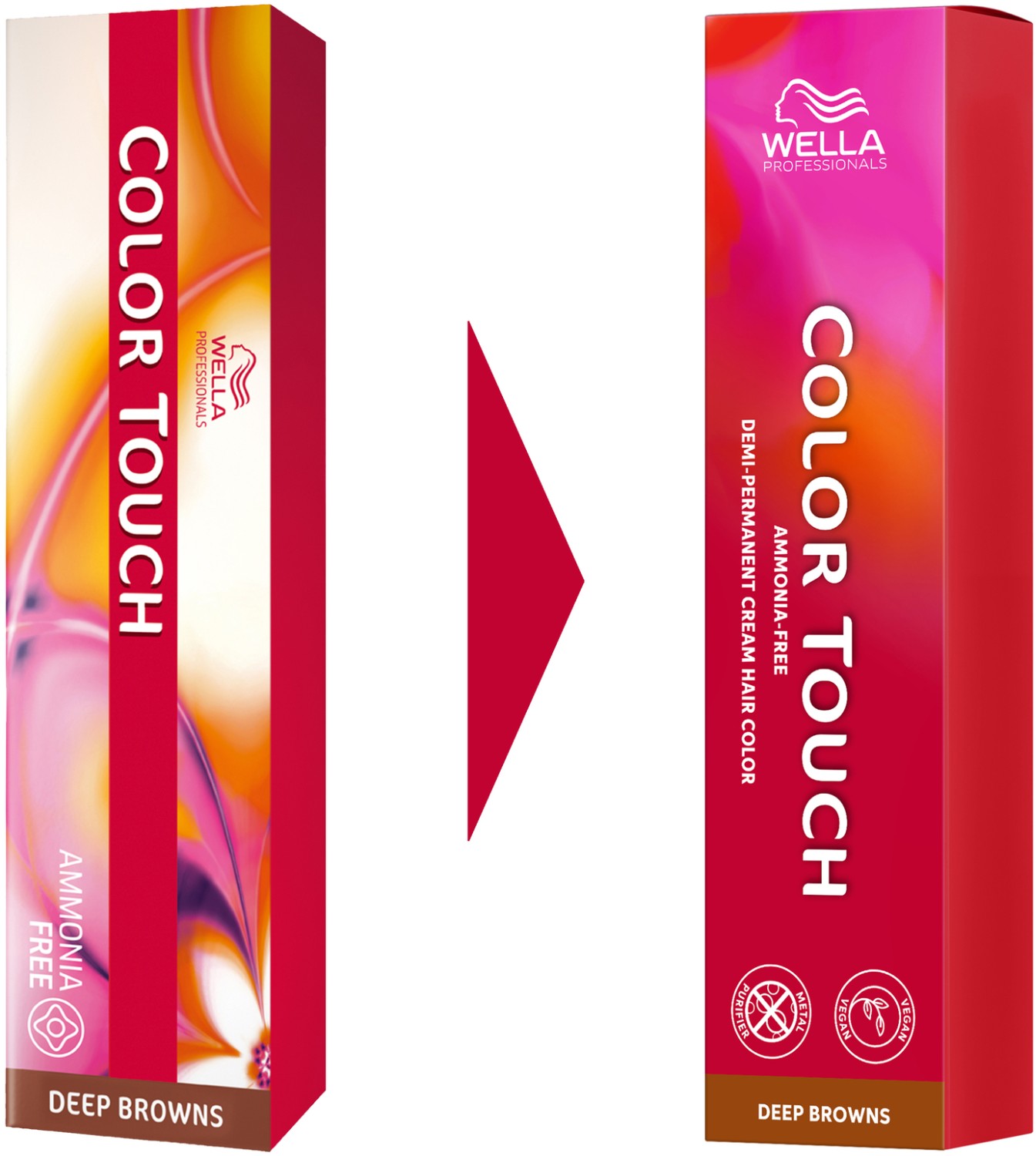  Wella Color Touch Deep Browns 7/71 Blond Fonc&eacute; Marron Cendr&eacute; 