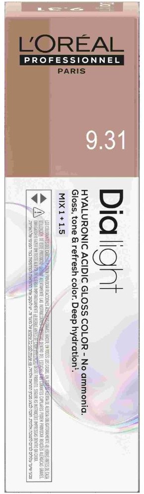  Loreal Dialight 9.31 Milkshake Dor&eacute; Cendr&eacute; 