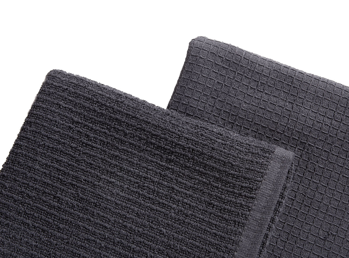  Barburys Serviettes Double Face Noir 
