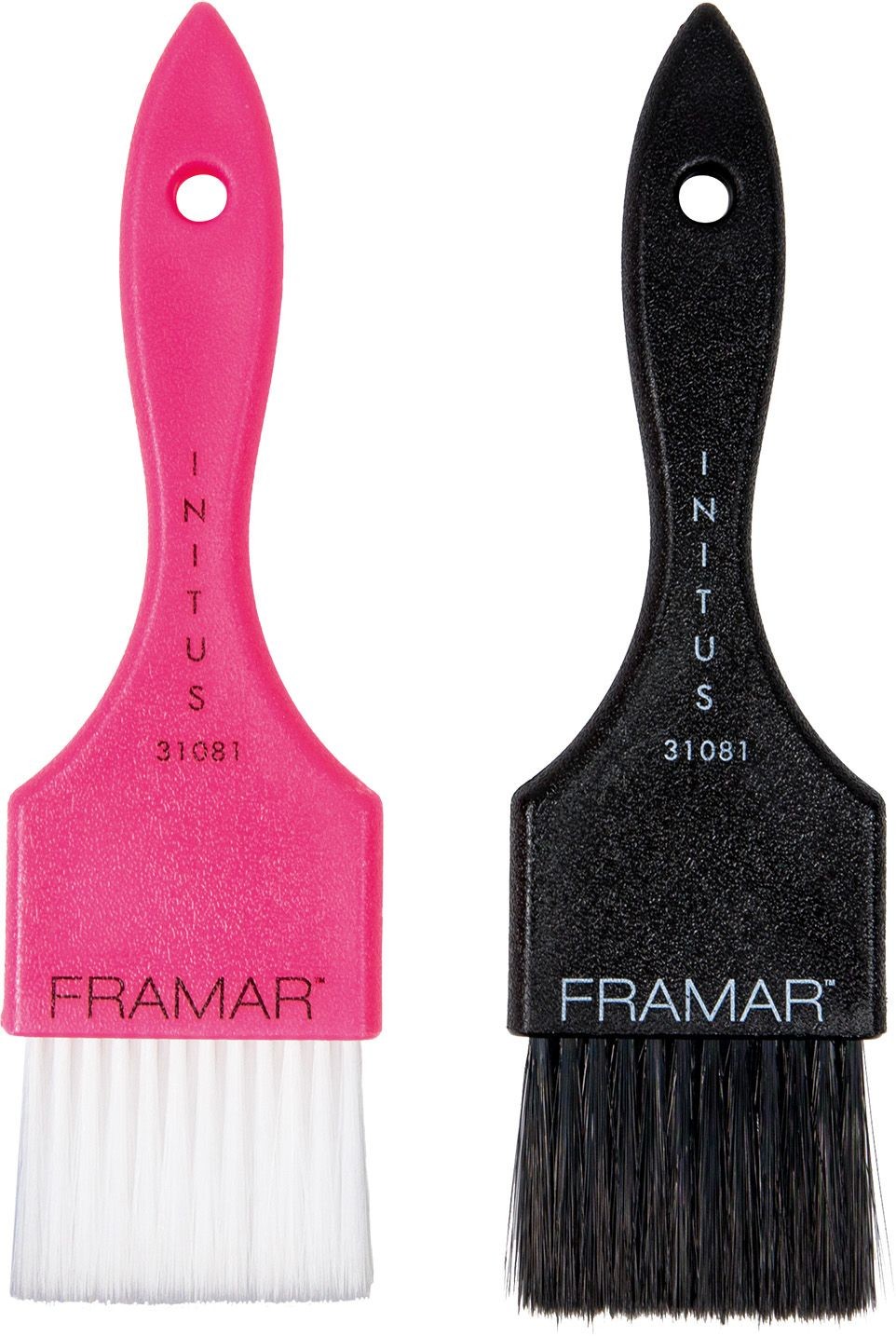  Framar Power Painter Hair Color Brush Black & Pink 