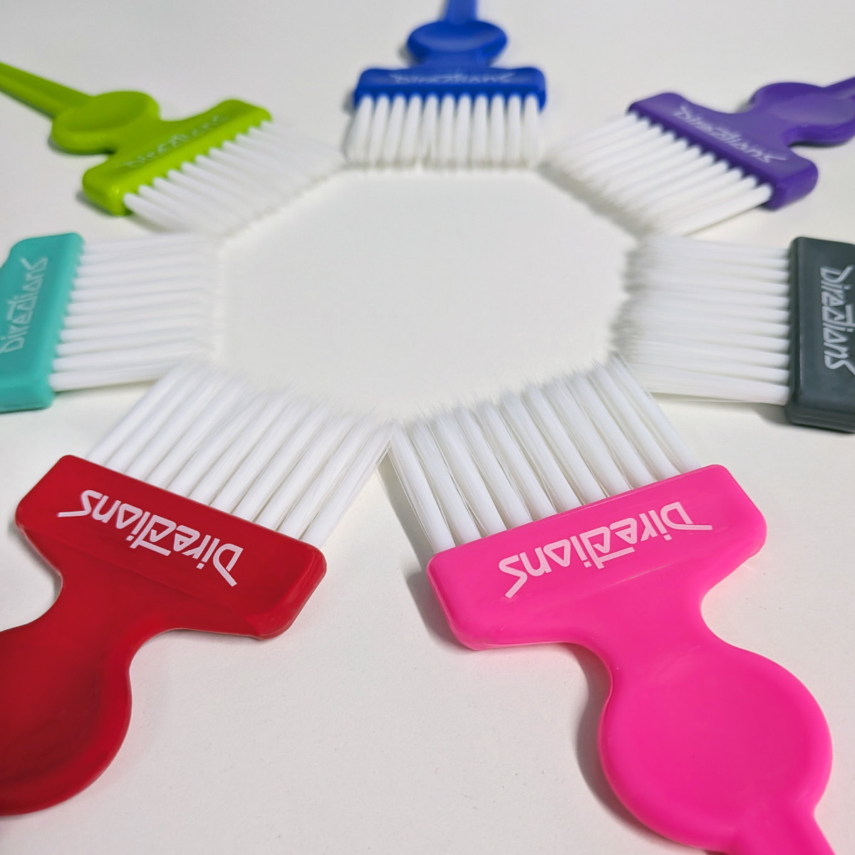  Directions Lot de 7 Pinceaux de Coloration 