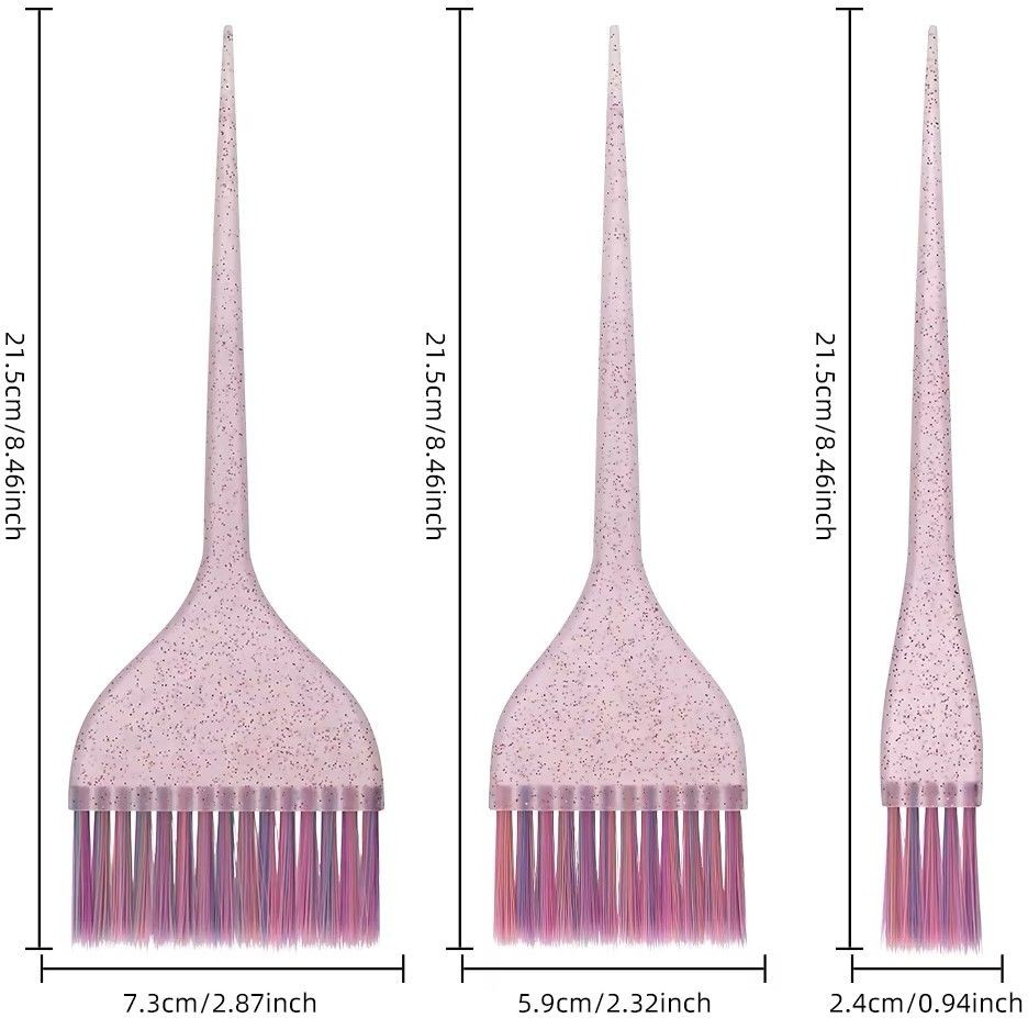  Se7en Styles Ensemble de pinceaux Pink Tint, 3 pi&egrave;ces 