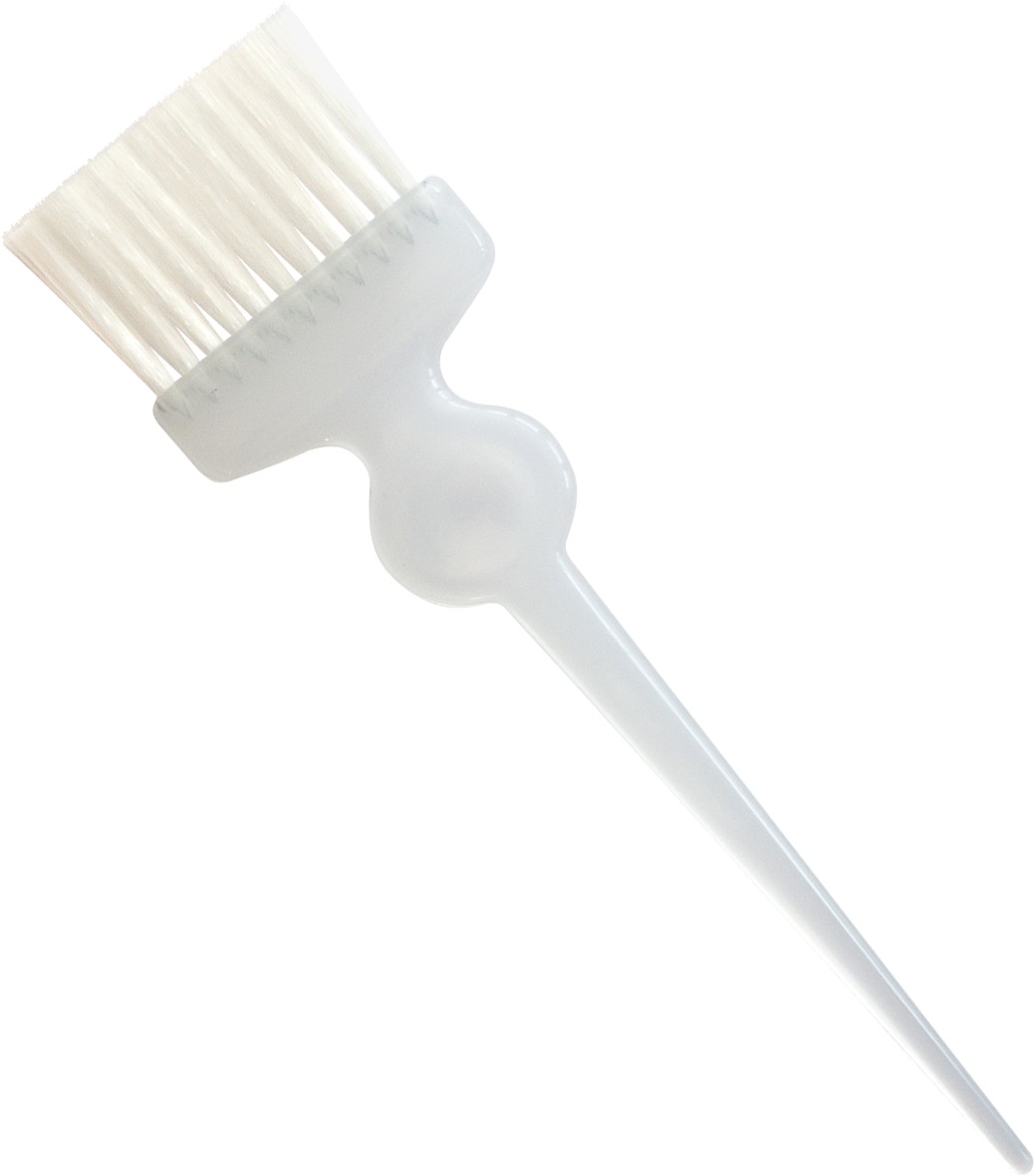  Termix Pinceau de coloration transparent &agrave; poils blancs, grande taille 