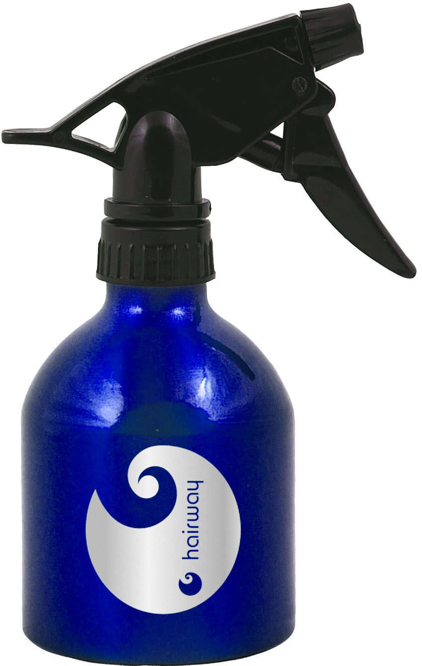  Hairway Bouteille vaporisateur aluminium bleu 