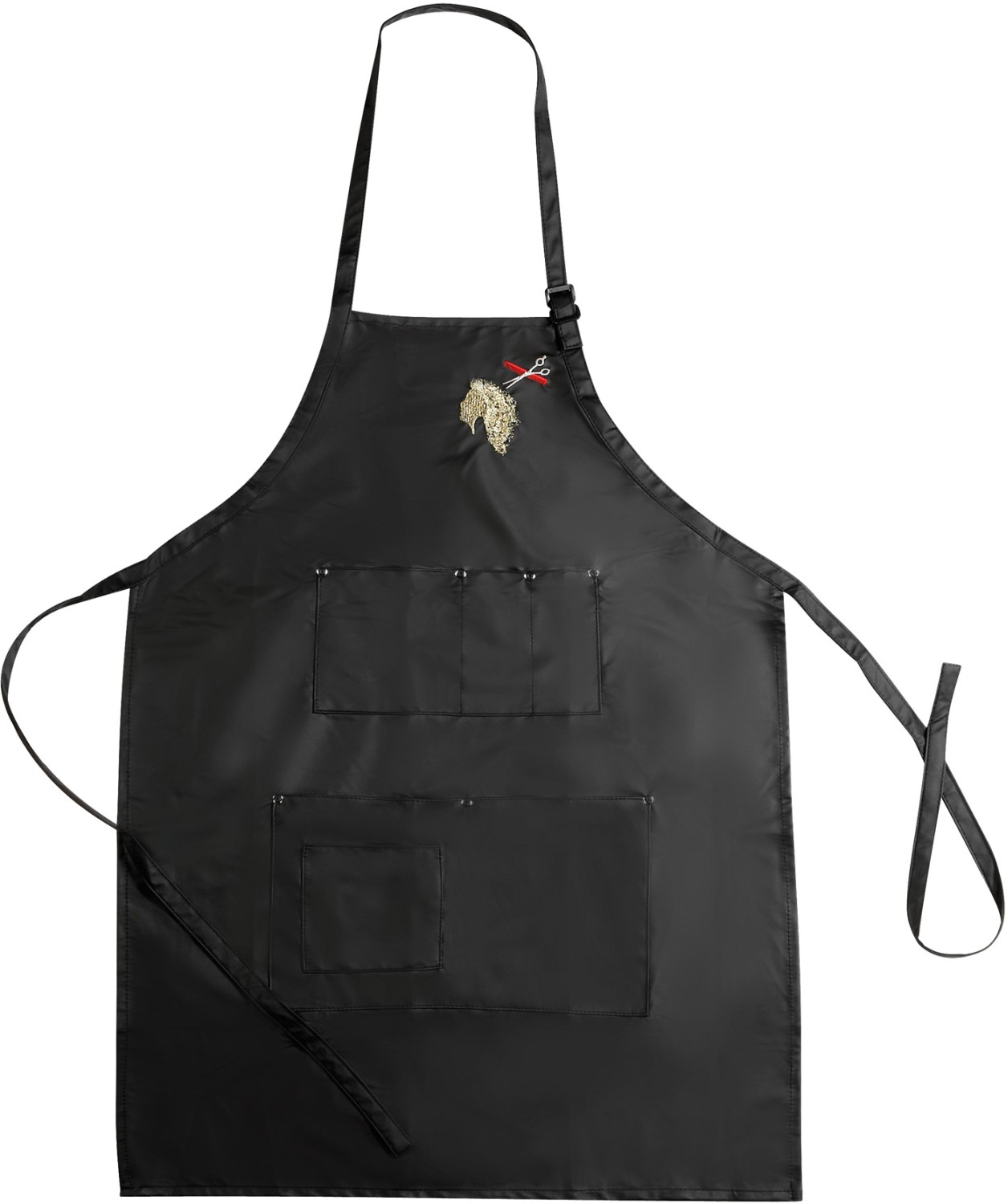  Comair Tablier de coloration &laquo;Gold Design&raquo; noir 