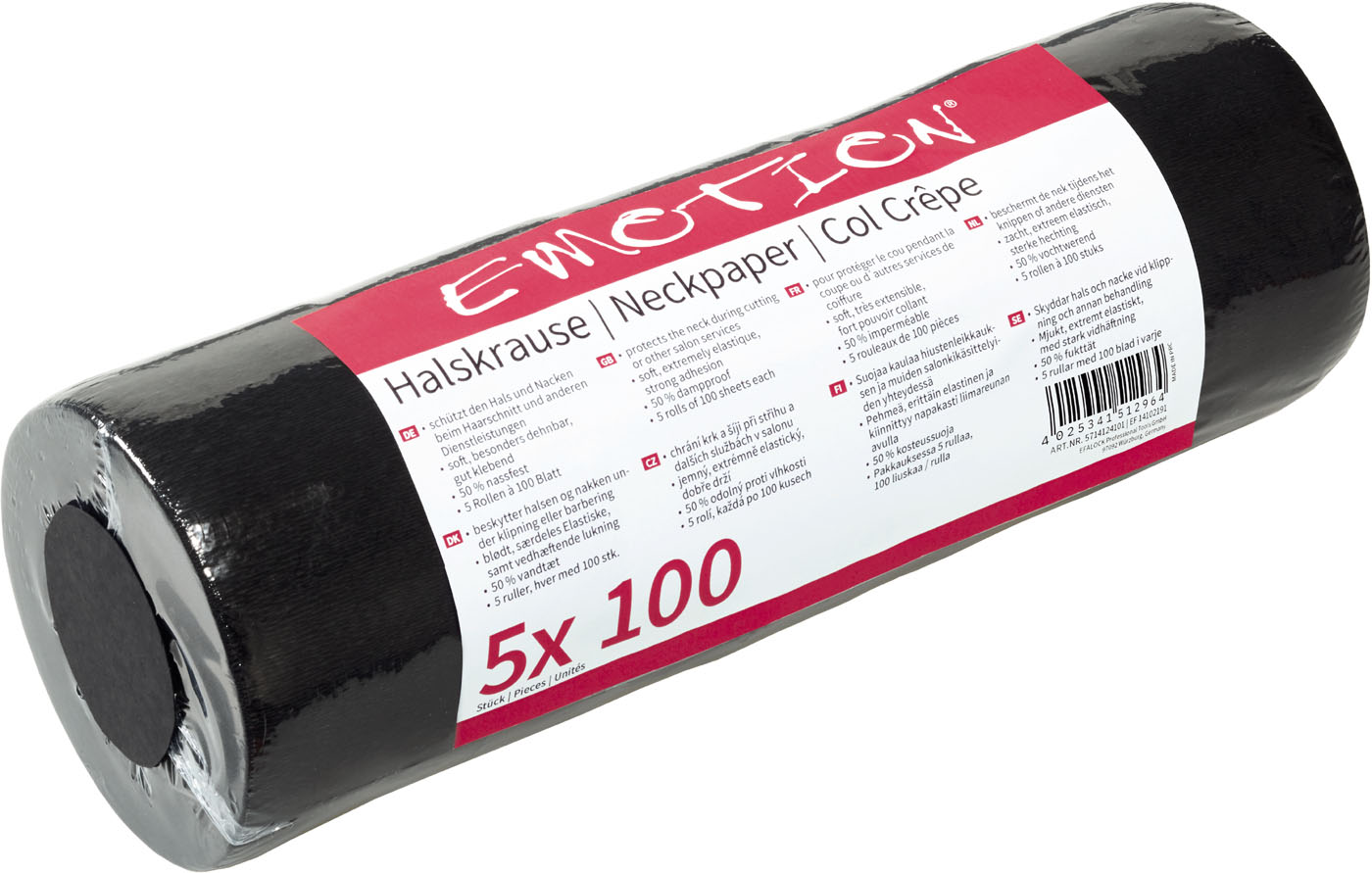  Efalock Papier de col "Emotion" Noir 