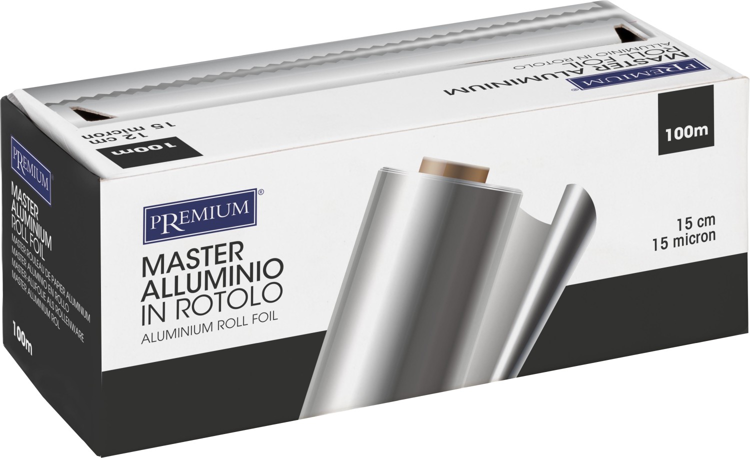  XanitaliaPro Master Rouleau de Papier Aluminium 15 cm 
