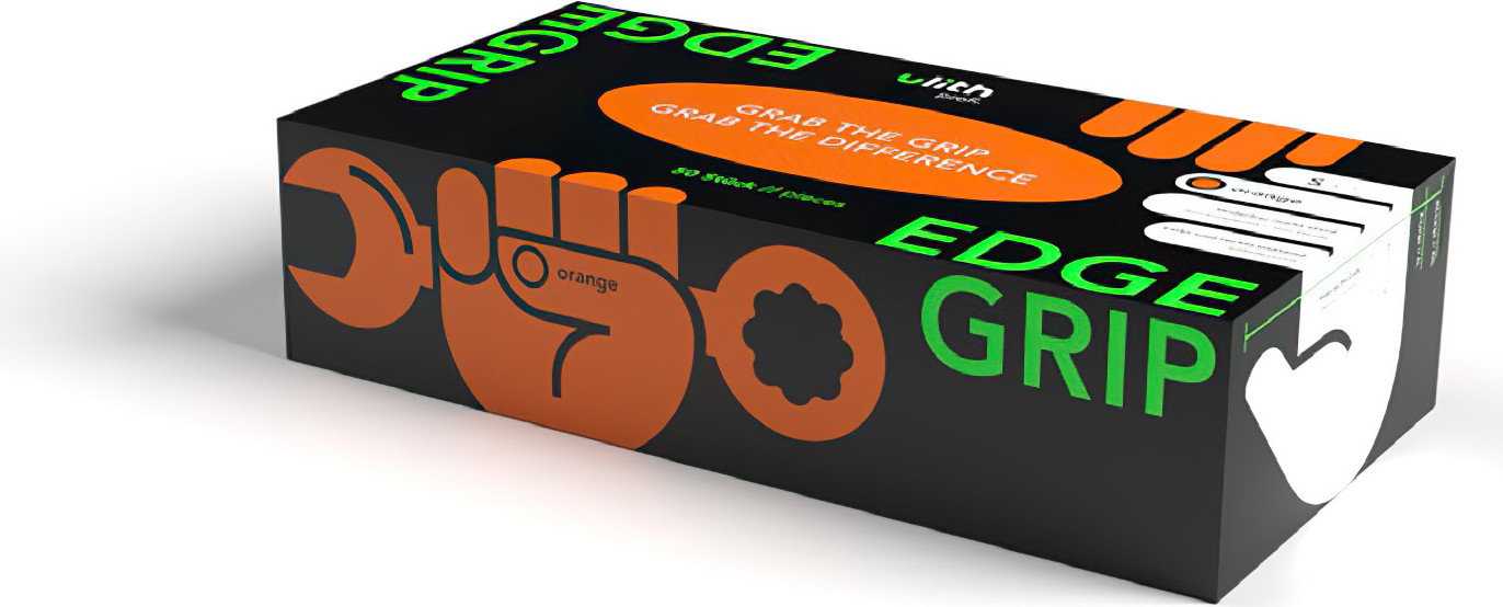  Ulith Gants jetables en nitrile Ulith S orange 