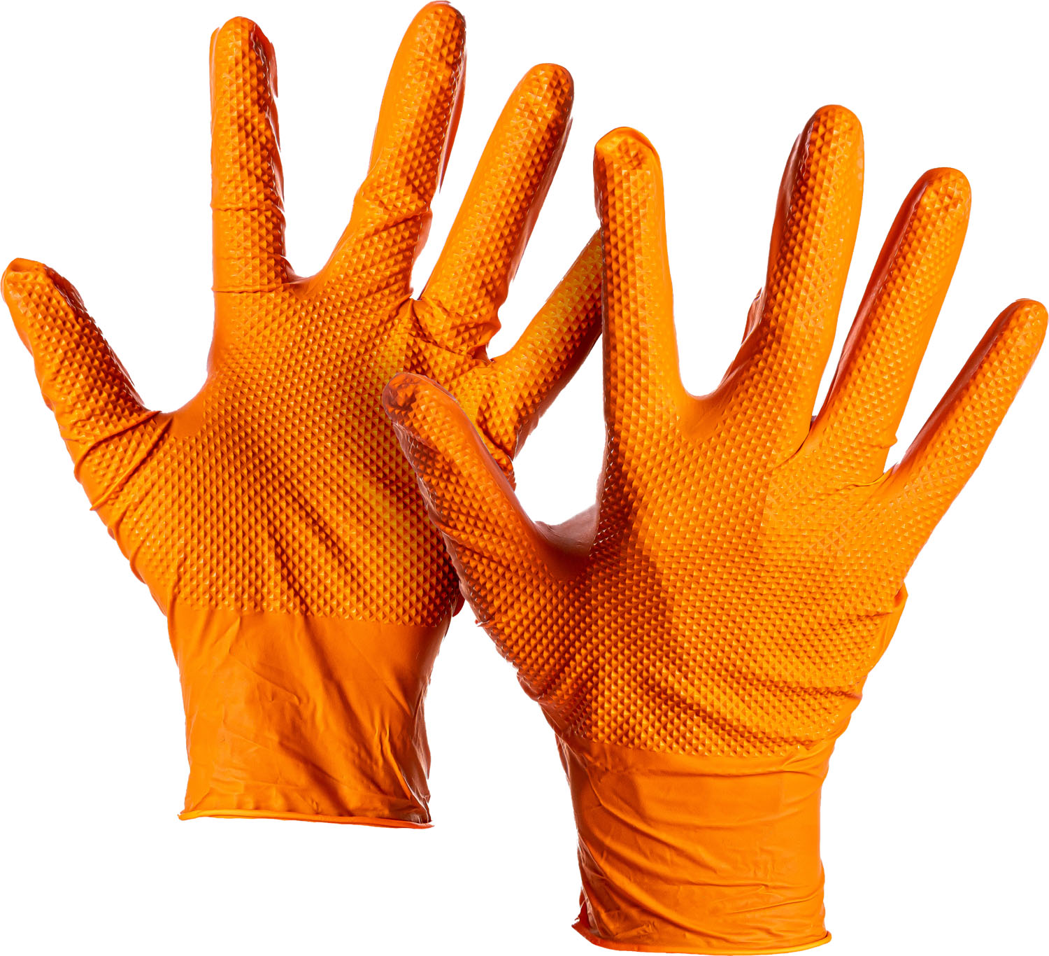  Ulith Gants jetables en nitrile Ulith M orange 