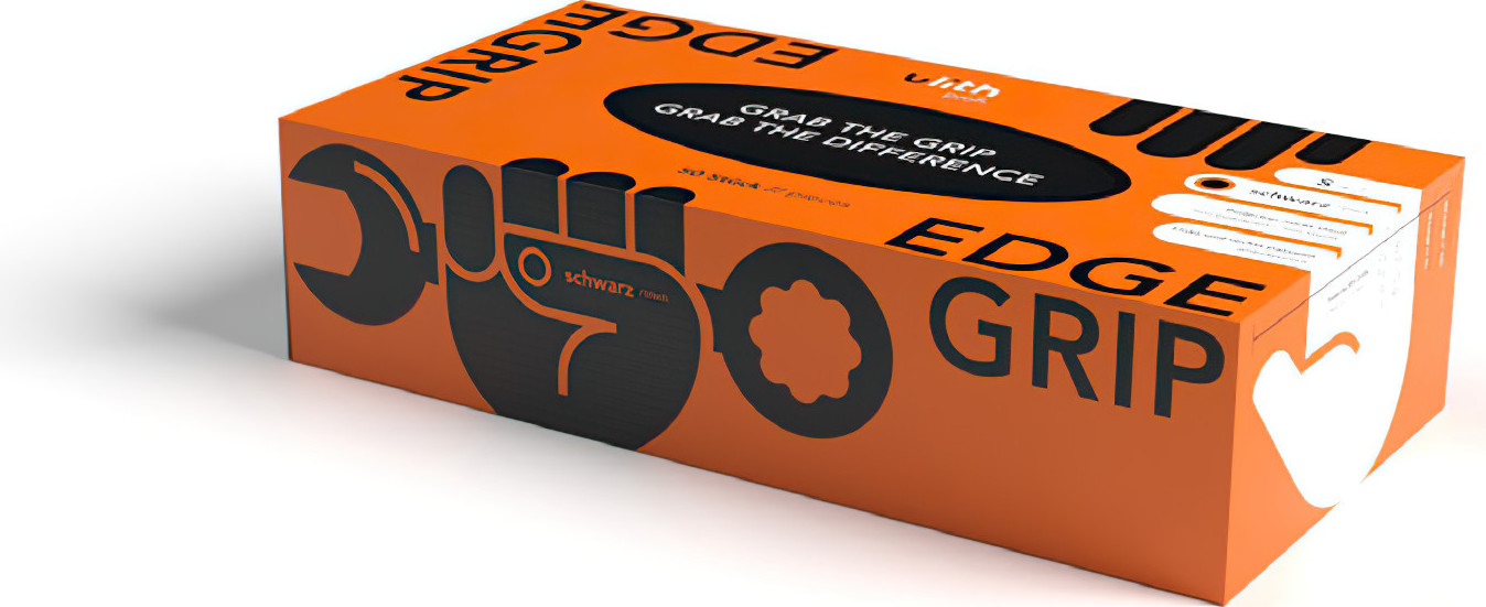  Ulith Gants jetables en nitrile Ulith L noir 