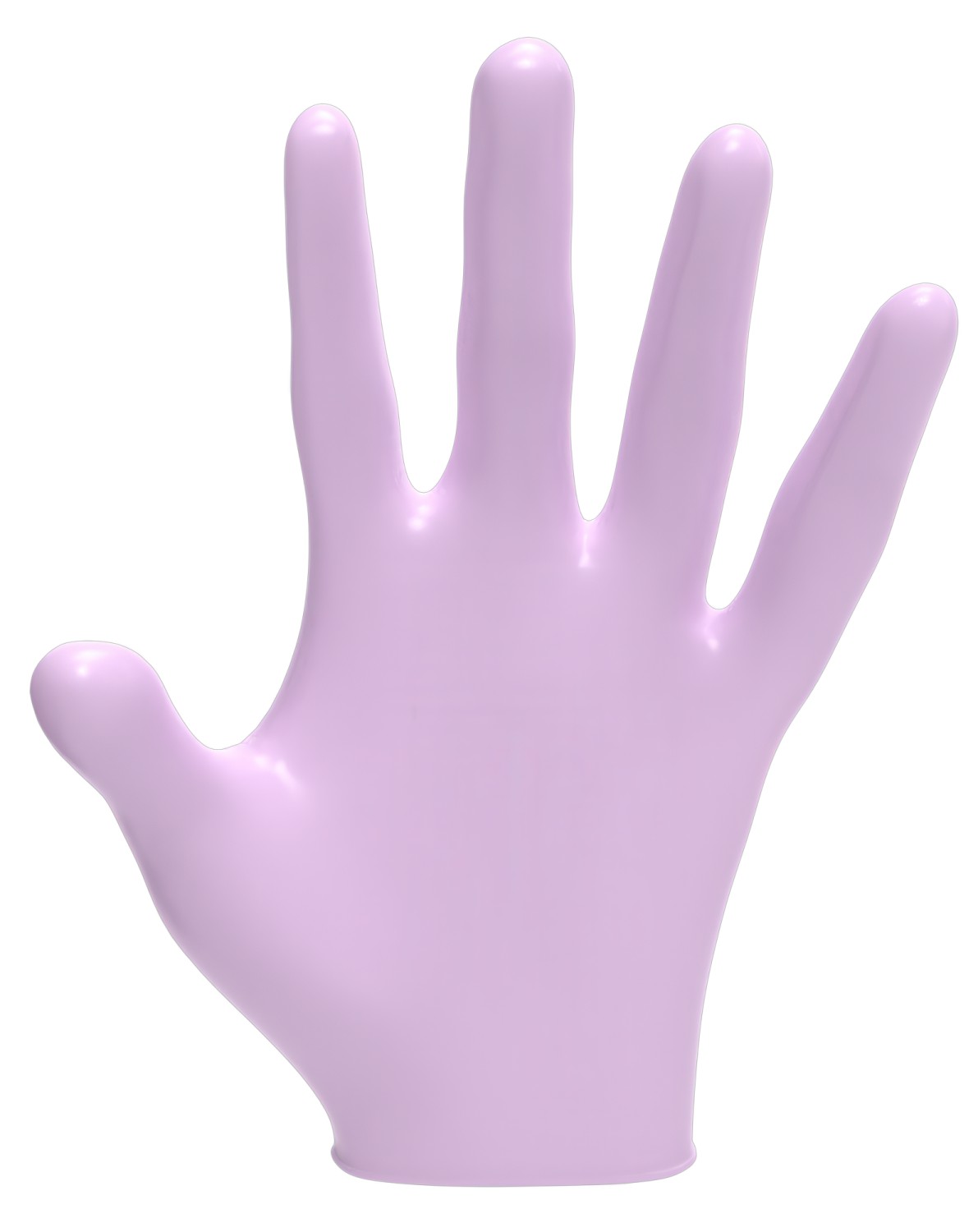  L3VEL3 Gants en nitrile L Lavande Perle 