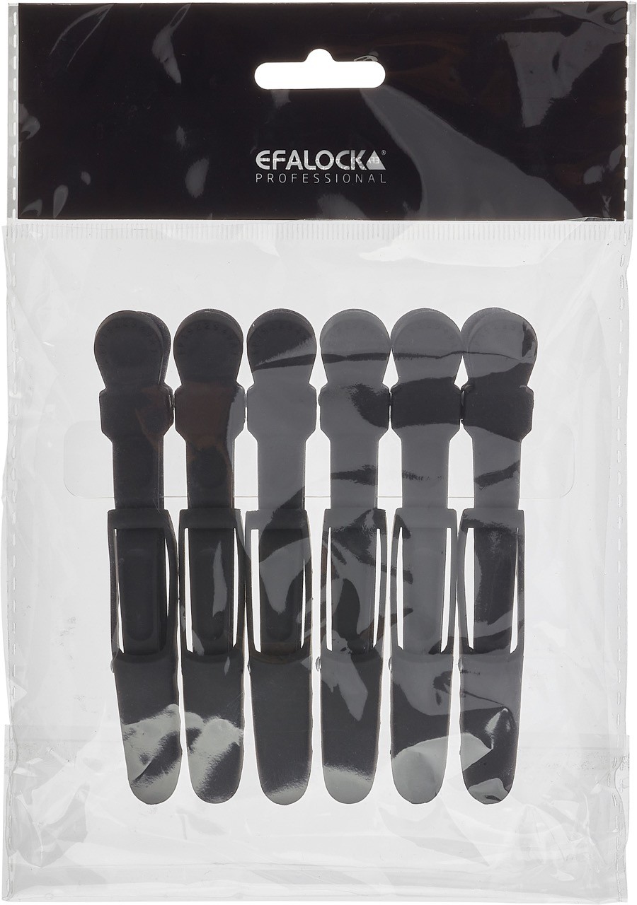  Efalock Sharkclip Soft Noir 