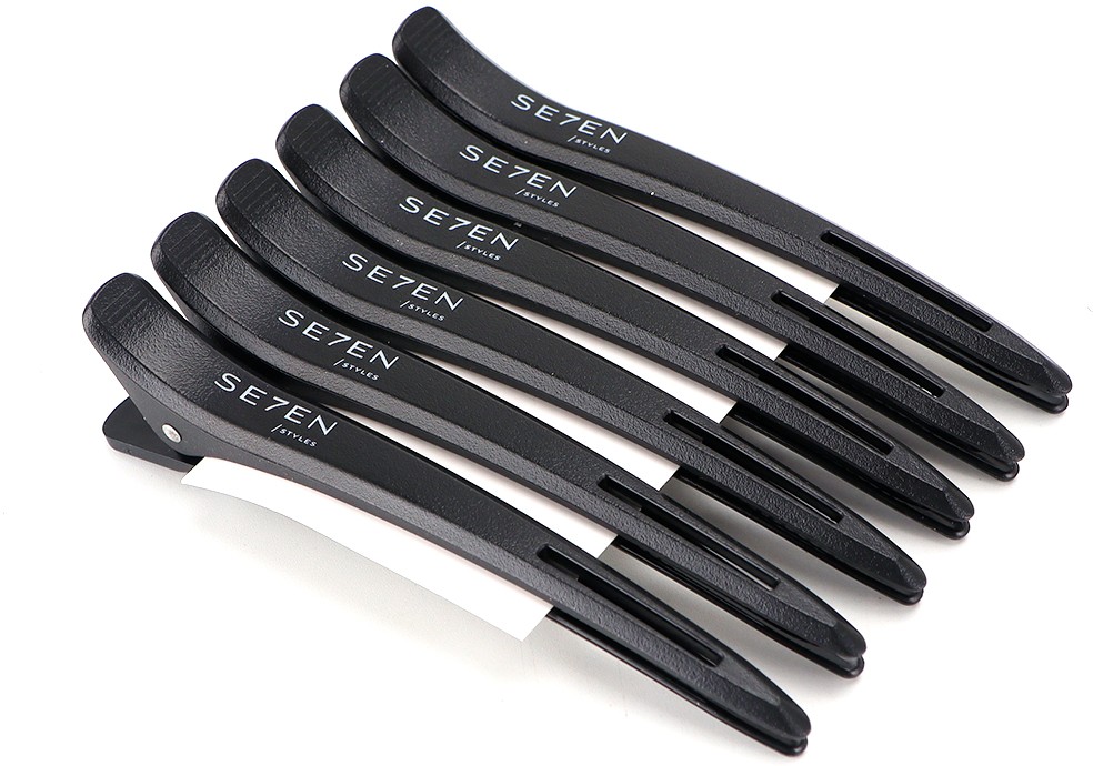  Se7en Styles Silicon Clips Black 