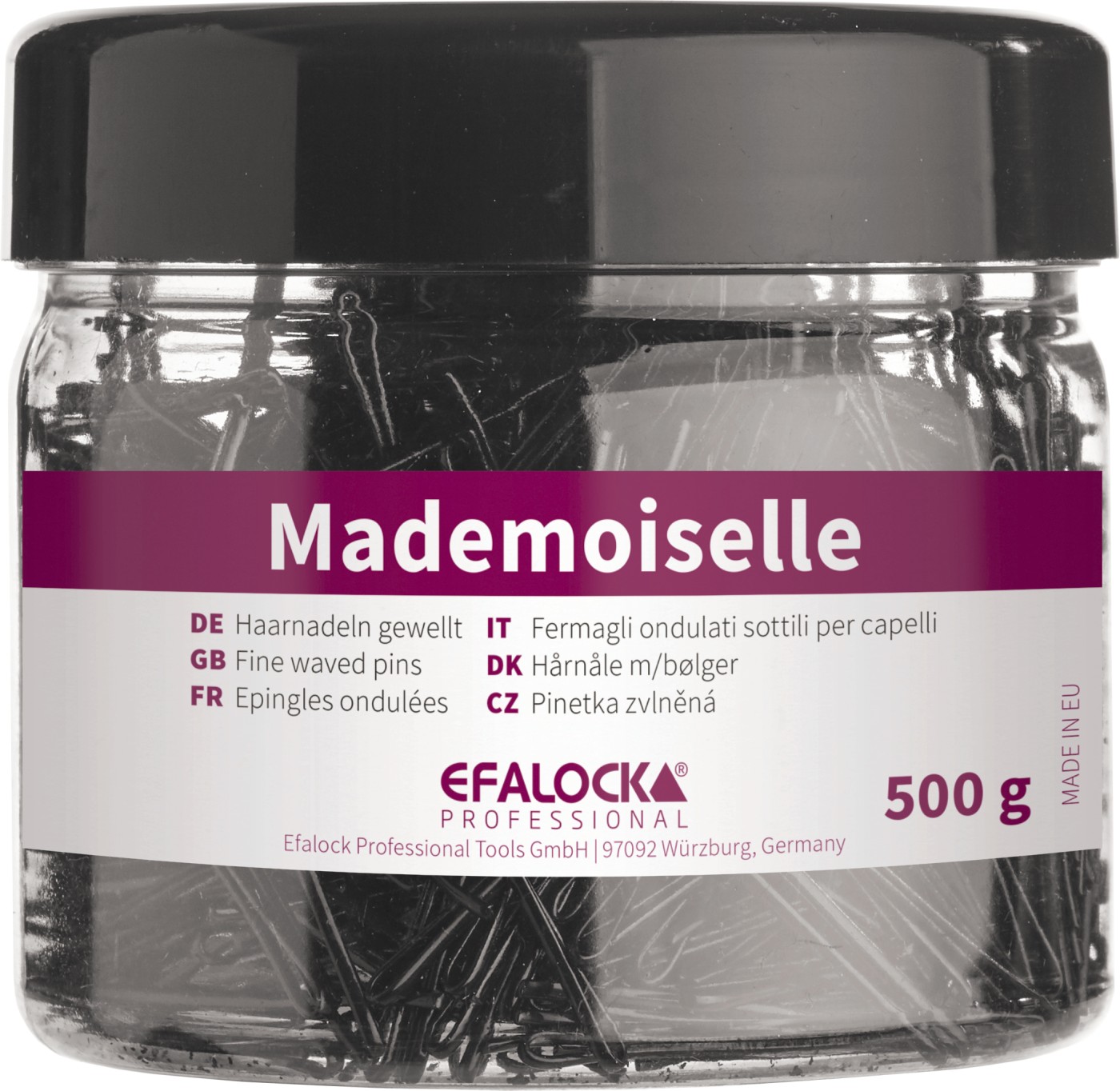  Efalock Mademoiselle 45 mm Noir 500 g 