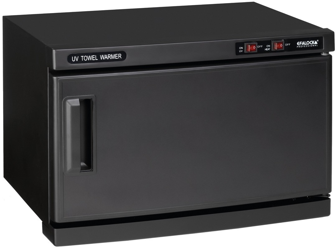  Efalock Chauffe-serviettes noir 10,6L 