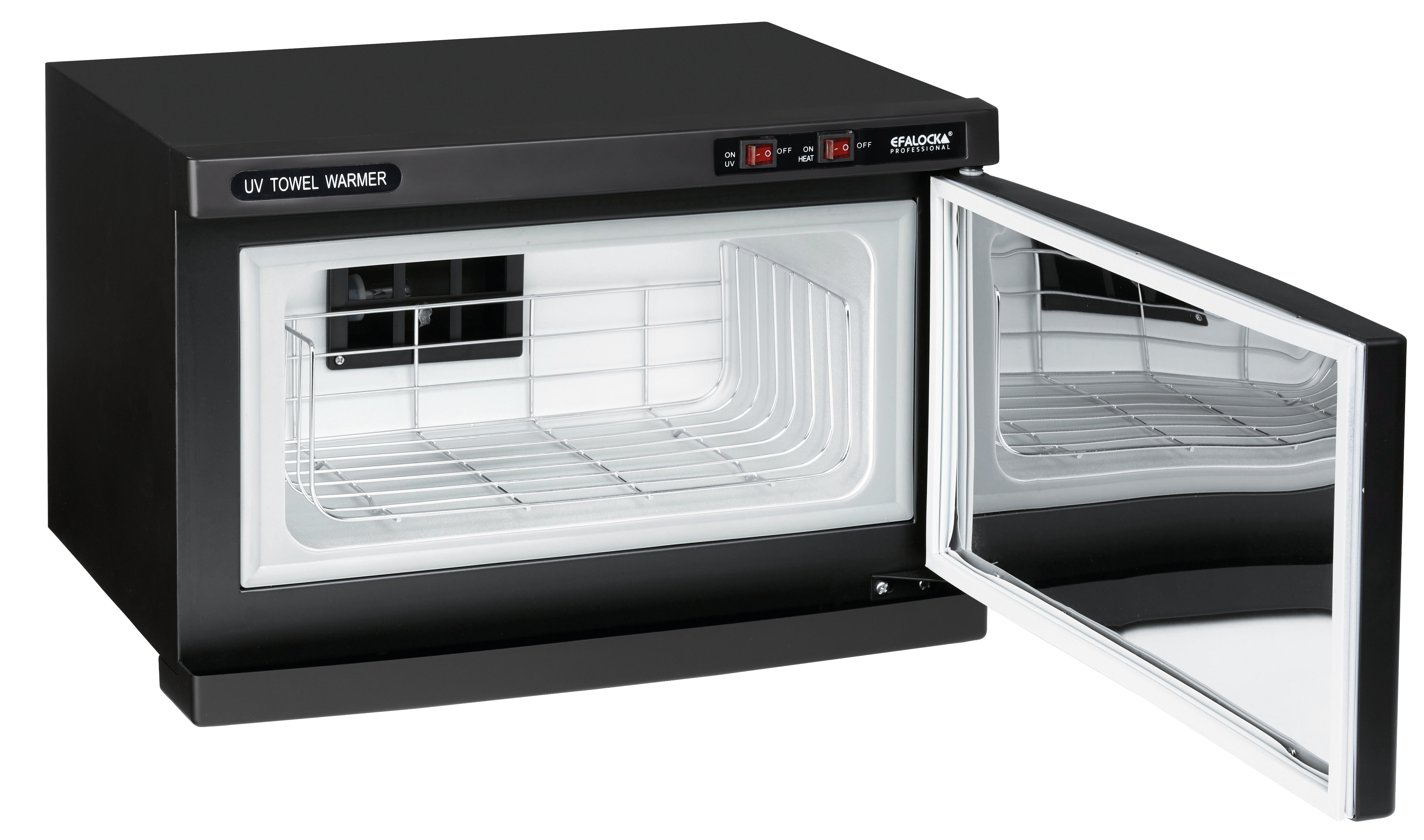  Efalock Chauffe-serviettes noir 10,6L 